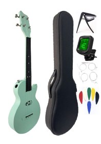 Resim Carbon Fiber Ukulele Tam Profesyonel Ful Set 