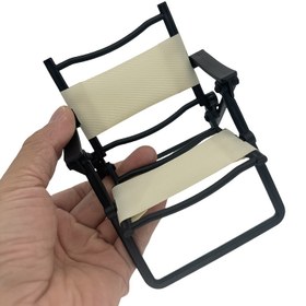 Resim Dolabın İçinde Saklanabilir, Miniatur Evler İçin Gerçekçi Mini Katlanabilir Sandalye Aksesuarı, Ev Simülasyonu Süsü, Miniatur Ev Modeli 