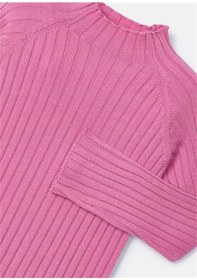 Resim Mayoral Kız Çocuk Ribanalı Kazak 4062 Pembe 