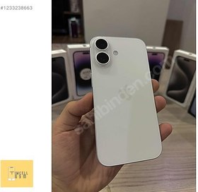 Resim Apple iPhone 16 İkinci El YD | 256 GB | Beyaz 