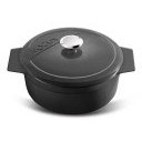 Resim Kitchenware Elegance Siyah Döküm Mini Güveç 12 Cm Voeux
