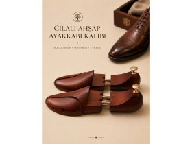 Resim Claw Special Premium Cilalı Ahşap Ayakkabı Kalıbı Yaylı Ahşap Ayakkabı Şekillendirici Kırışıklık Önleyici 