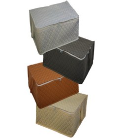 Resim Adarya Home Büyük Boy Yorgan Hurcu 100 x 50 x 50 Gri 