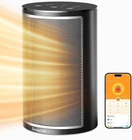 Resim GoveeLife Fanlı ısıtıcı, enerji tasarruflu, akıllı seramik elektrikli ısıtıcı 