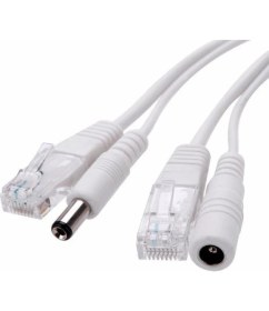 Resim Powermaster Ip Kameralar Için Pasif Poe Kablosu 2li Set 