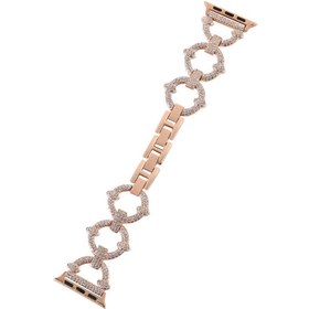 Resim Apple Watch 42mm KRD-57 Metal Kordon - Rose Gold 