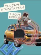 Resim Yerlikit YERLİKİT DACİA SANDERO ŞOFOR CAMI OTOMATİK OLAN 2 Lİ CAM MODÜLÜ 