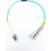 Resim FİBER PATCH CORD SC-LC MM DUPLEX 50/125 OM3 0.30 MT 