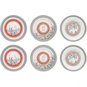 Resim Art Maggey 20 cm 6'lı Tabak Seti 