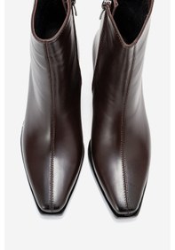 Resim Luvishoes Luvi Shoes Lexıa Kahverengi Cilt Hakiki Deri Kadın Western Bot Kahverengi 