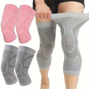 Resim 1 Çift Ultra İnce Diz Kılıfı, Kadınlar & Erkekler için Kaymaz Diz Kompresyon Kılıfları, Hafif İnce Diz Kılıfları Diz Kompresyonu ve Fitness, Koşu, Açık Hava Sporları, Diz Isıtıcıları Diz Destekli Alt Kılıf Dansçı Diz Pedleri, Günlük Kullanım için Diz Destekli 