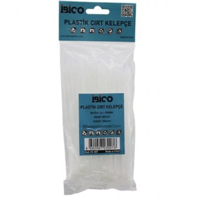 Resim Genel Markalar BEYAZ 3.6X150MM PLASTİK CIRT KELEPÇE 100PCS (5324) 