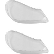 Resim Gemstone 2x Araç Temiz Sağ Far Lens Kapağı Yedek Far Başlığı Işık Lamba Kapağı For-Porsche Cayenne 2008-2010 (Yurt Dışından) 