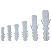 Resim Plastik Dubel Beyaz 14 mm ( 20 Adet ) 