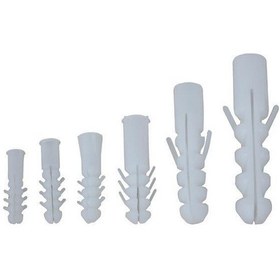 Resim Plastik Dubel Beyaz 14 mm ( 20 Adet ) 