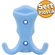 Resim Badem10 Martı Duvar Vestiyer Portmanto Askısı Dolap Elbise Askılığı Mavi Renk Plastik Askı askılık 