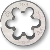 Resim MTE M33 x 3.5 Pafta Normal Vidalı Hss Dın 223/B 