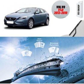 Resim KG Group Volvo V40 2013 Silecek Takımı Sağ ve Sol 