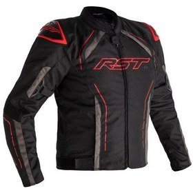 Resim Rst S1 Mevsimlik Motosiklet Ceketi Siyah Kırmızı 