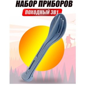 Resim Turistik Yemek Takımı Seti 177008036 Açık Mavi 