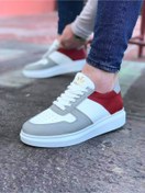Resim WG011 Beyaz Kırmızı Erkek Casual Ayakkabı Erbilden