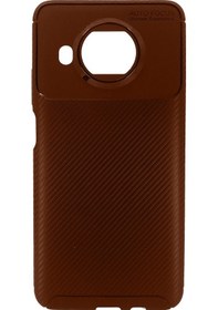 Resim Nettech Xiaomi Mi 10T Lite Uyumlu Negro Seri Arka Koruma Kılıf - Kahverengi Kahverengi 
