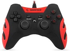 Resim Rampage SG-R218 PS3/PC X INPUT Kırmızı USB 1.8m Joypad 