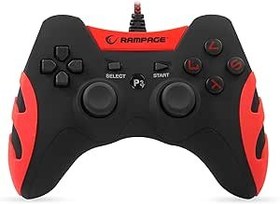 Resim Rampage SG-R218 PS3/PC X INPUT Kırmızı USB 1.8m Joypad 