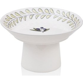 Resim The Mia Olivos Ayaklı Servis Tabağı 20 Cm Çok Renkli 