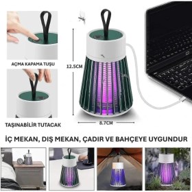 Resim K-Yonlineticaret Mini Taşınabilir Sinek Öldürücü Uv Lamba 