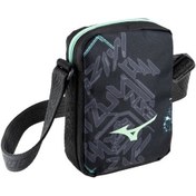 Resim Pouch Waso Unisex Çanta Siyah / Yeşil Çok Renkli 