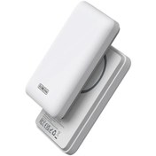 Resim OEM Duzzona W4 20W 5000mAh Magsafe Uyumlu Taşınabilir Kablosuz Hızlı Şarjlı Powerb - CHTBIL4883-8 