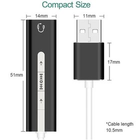 Resim Ancheyn 7.1 Usb Harici Stereo Ses Kartı 3.5mm Çevirici Dönüştürücü Ses Kartı 5072 