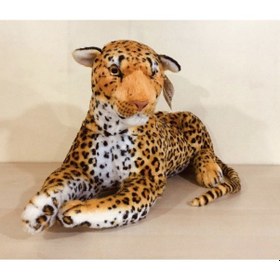 Resim Peluş Kaplan Dev Boy 60 Cm Kahverengi 