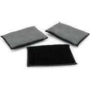 Resim Vkemall 3'lü Araç İçi Temizlik Sponsu - Çift Yönlü Mikrofiber Ve Yumuşak Fırça İle Derinlemesine Temizleme, Dashboard, Koltuk, Kapı İçleri 