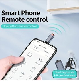 Resim Fochsia Akıllı Telefon Ir Uzaktan Kumanda Adaptörü R09 Tv Klima Universal Mini Kumanda 