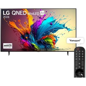 Resim LG 86QNED91T6A 86" 4K Ultra HD Uydu Alıcılı Smart QNED MiniLED TV 