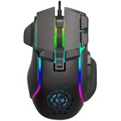 Resim Besthome1 Hxsj S700 10 Tuşlu Kablolu Gaming Fare, 13 Rgb Aydınlatma, 125-1000hz Hz Ayarlanabilir S700 