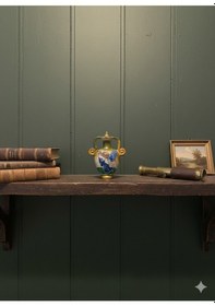 Resim Antika Dekoratif Seramik Minyatür Vazo 