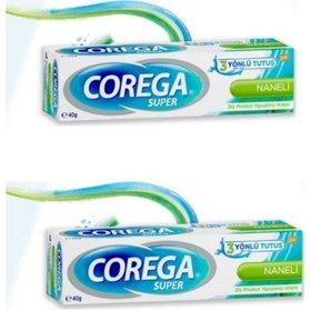 Resim Süper Protez Yapıştırıcı Krem Naneli 40gr X2 
