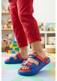 Resim Walkway Saks Hafif Esnek Eva Taban Unisex Çocuk Terlik 4505 F-p 