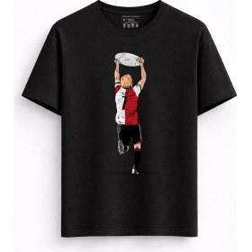 Resim Rabona Fashion Kuyt Şampiyonluk Anı Futbol Tişörtü 