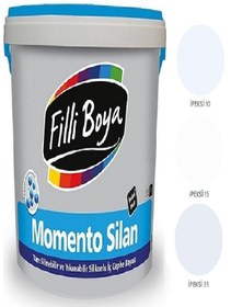 Resim Filli Boya Momento Silan Tam Silinebilir Yıkanabilir Silikonlu Ipek Mat Boya 1,25lt (ipeksi 10) 