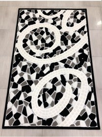 Resim Kaşmir Halı Jade 146X233 Je 0024-03 Siyah Beyaz 4 M2 Halı ! 