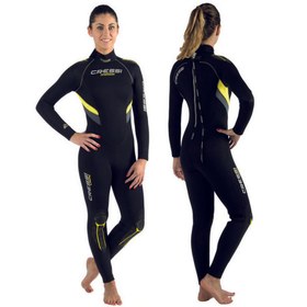 Resim Cressi Castoro Lady Dalış Elbisesi - 5MM/M / Standart 