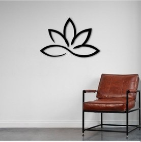 Resim Zen Lotus Metal Duvar Dekoru 