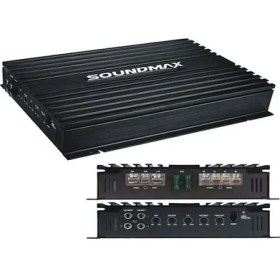 Resim Soundmax SX-600.1D Mono Oto Anfi 4000W Max Güç 1 Kanal 227 x 345 x 55 mm Ebatlar 