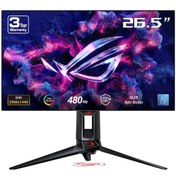 Resim ASUS ROG Swift PG27AQDP 26.5 inç 480Hz 0.03ms 2K QHD FreeSync Premium WOLED Gaming Monitör 