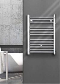 Resim Aeon Çelik Havlupan Düz Krom 400 x 700 