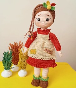 Resim El Örgüsü Amigurumi Bebekler - Anita 